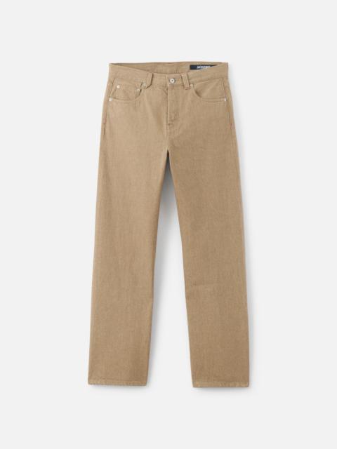 The straight de-Nîmes denim pants