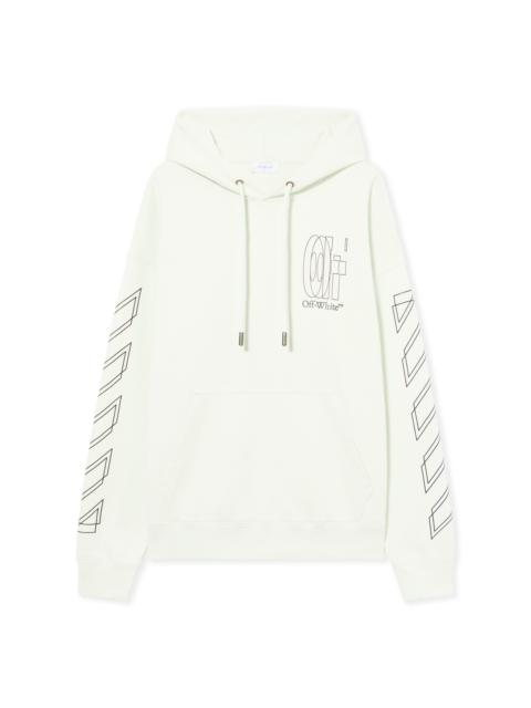 Outline Double Arrow Skate Hoodie