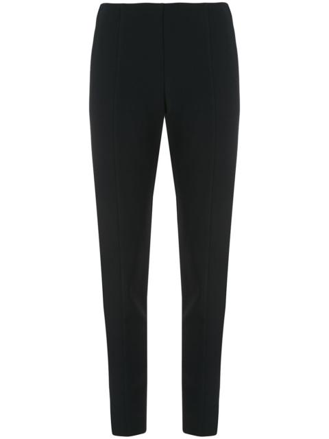 piped skinny trousers