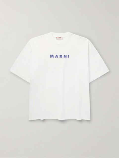 Logo-Print Cotton-Jersey T-Shirt