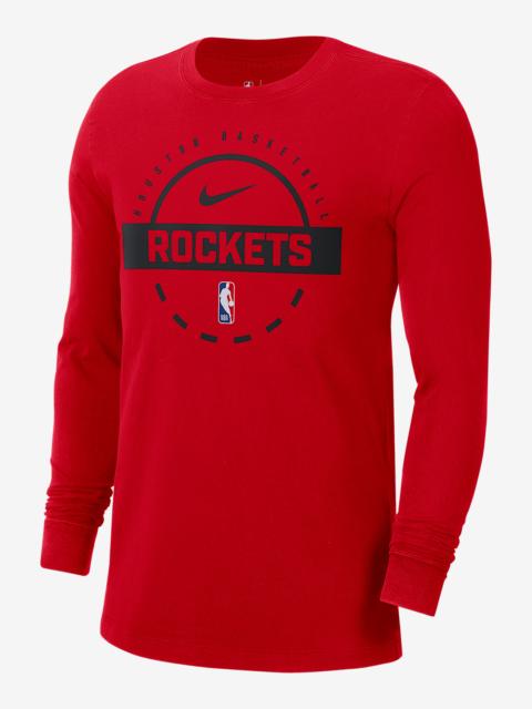 Houston Rockets Men's Nike NBA Practice Long-Sleeve T-Shirt