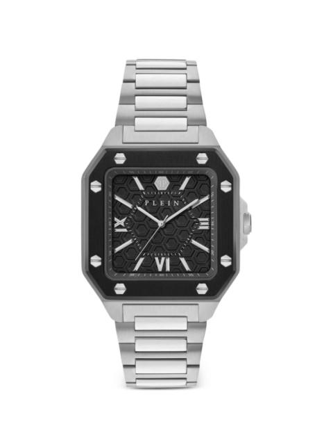 black octagonal 42mm Watch