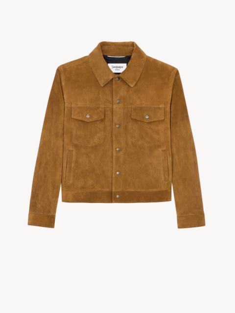 SHORT JACKET IN VINTAGE SPLIT LEATHER