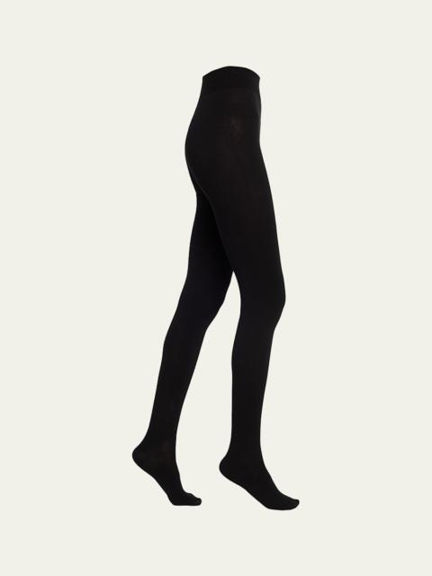 Mimi High-Rise Seamless Knit Footed Tights