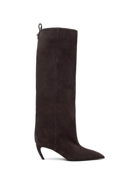 Brown Lea Tall Boots
