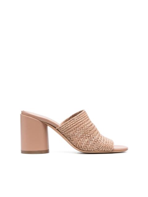 Hanoi 85mm woven mules