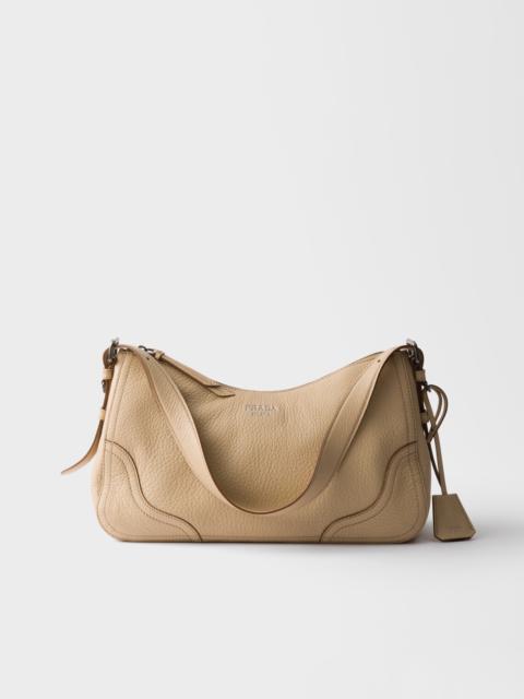 Prada Aimèe large leather shoulder bag