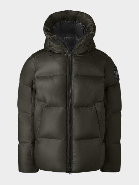 Men's Crofton Black Disc Puffer Jacket
