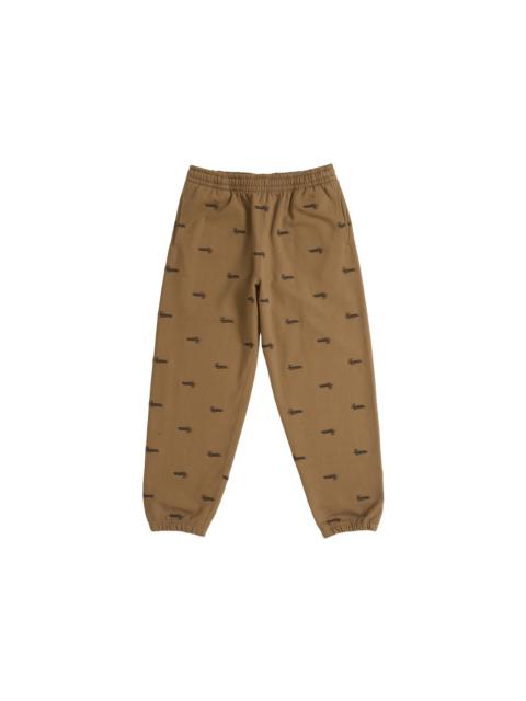 Supreme Repeat Script Sweatpant Brown