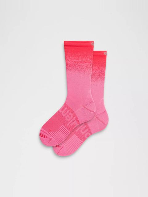 Unisex Power Stride Crew Socks Ombre