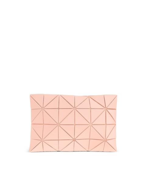 geometric-pattern clutch bag