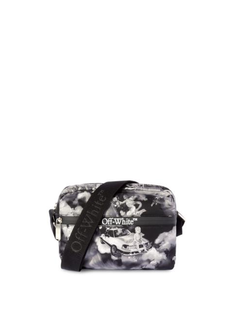 Black Fresco Print Outdoor Camera Bag