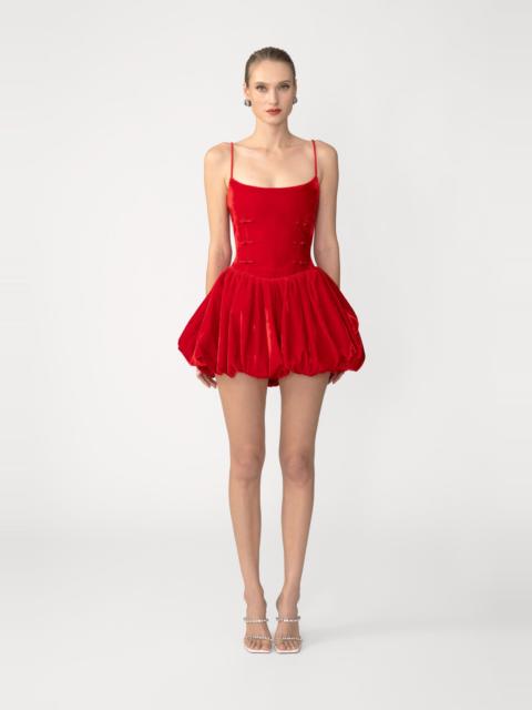 MILEY VELVET MINI DRESS