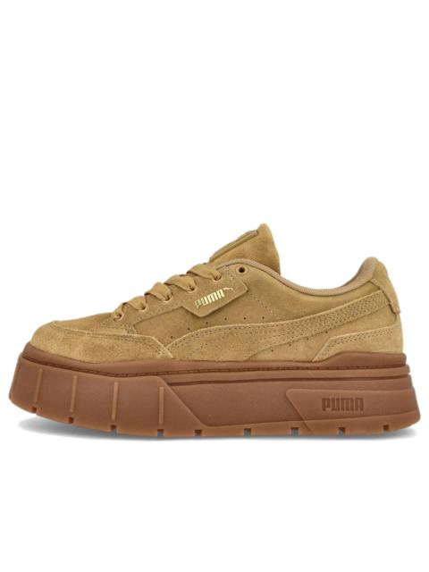 (WMNS) PUMA Mayze Stack Suede 'Brown Gold' 383983-03