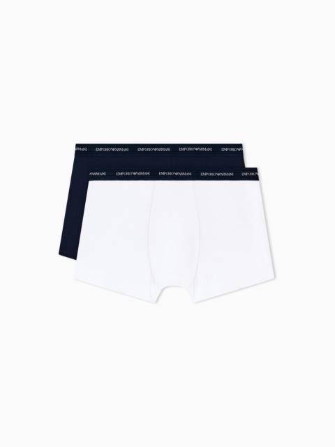 TWO-PACK OF ASV SOFT-TOUCH VISCOSE BOXER BRIEFS