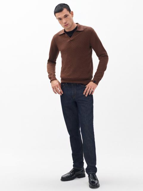 Fit 2 Slim Jeans
Silk Denim in Indigo Rinse