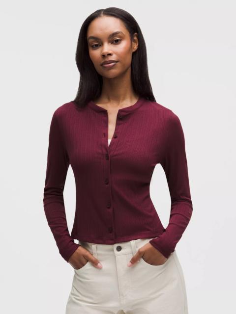 Hold Tight Micro-Rib Cardigan