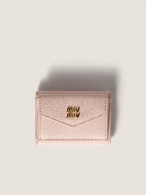 Small leather wallet