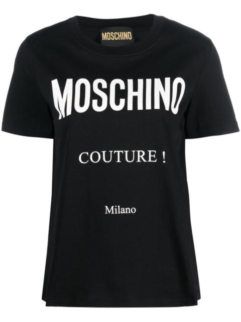 logo-print cotton T-shirt