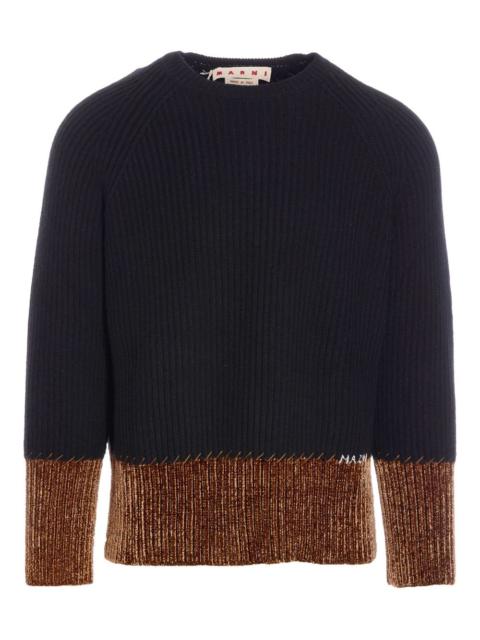 ribbed wool sweater