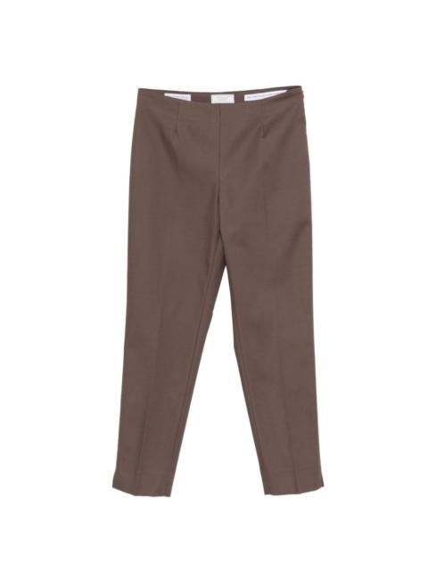 pressed-crease trousers