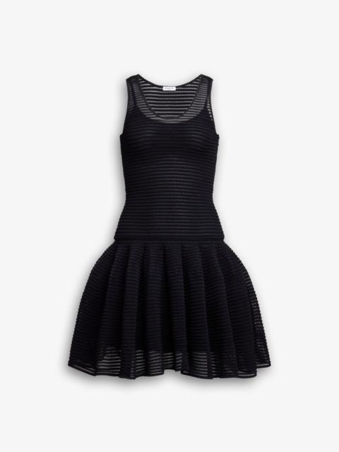 SHORT CRINOLINE KNIT DRESS