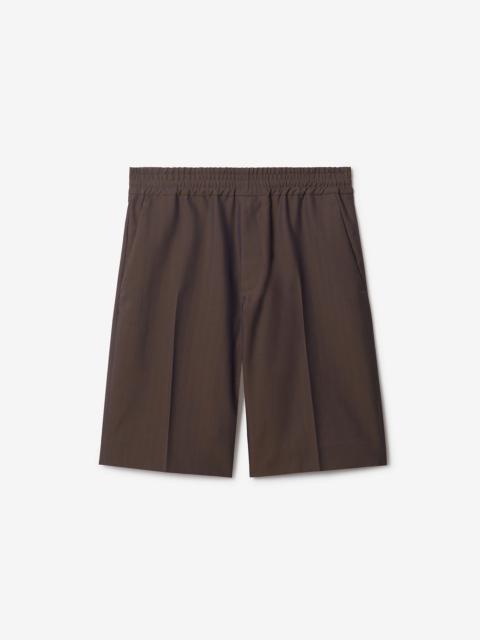 Wool Tailored Shorts