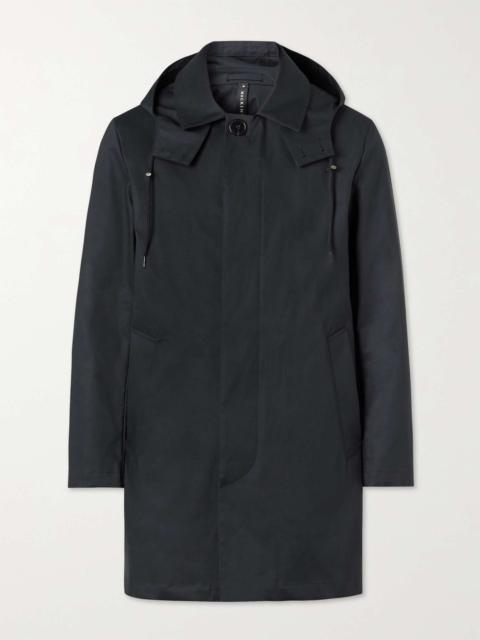 Cambridge Bonded Cotton Hooded Trench Coat