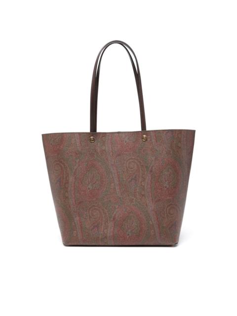 paisley-print shoulder bag