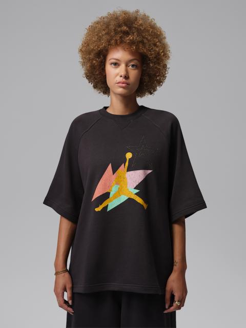 Jordan Brooklyn Fleece Women's French Terry Short-Sleeve T-Shirt