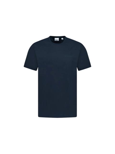 Burberry Monotone Logo T-Shirt Blue