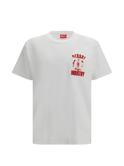 T-Norm-V14 logo applique T-shirt