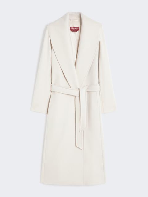 LORIANA Pure virgin wool broadcloth coat