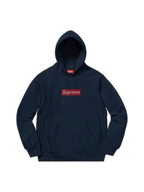 Supreme SS19 x Swarovski Box Logo Hooded Sweatshirt BOGO SUP-SS19-958