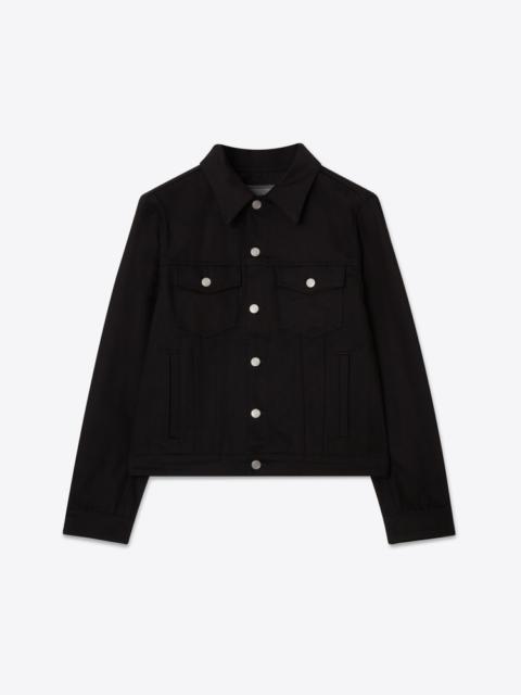 DENIM JACKET 75 BLACK