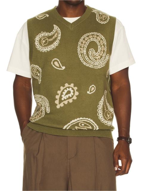 Paisley Sweater Vest