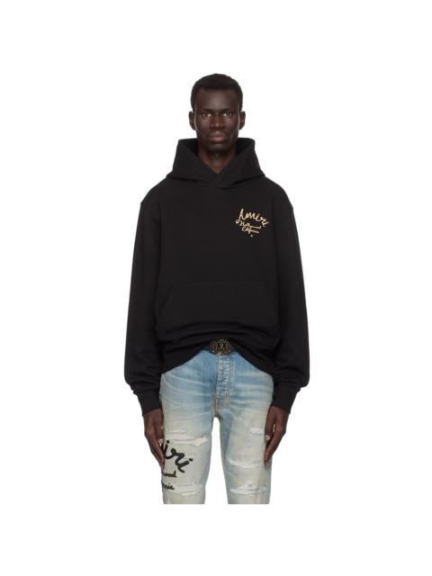 Black 'Amiri Hollywood' Hoodie
