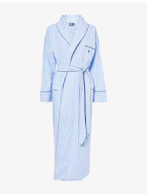 Heritage Stripe Cotton Robe