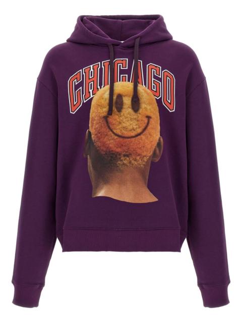 Chicago - Smile printed hoodie