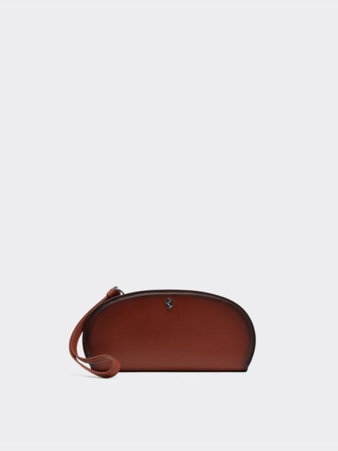La Ferrari Dino pouch in gradient leather