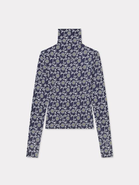 'KENZO Marguerite' all-over turtle neck