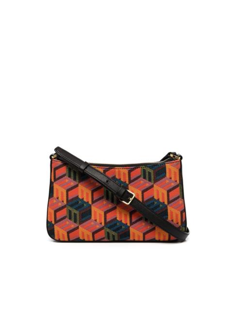 mini cubic-monogram shoulder bag