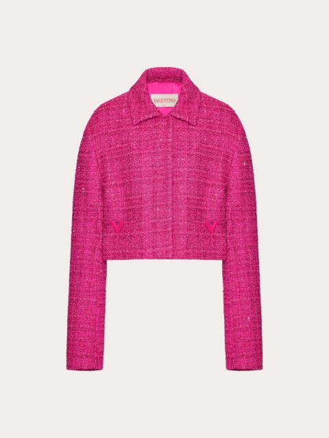 GLAZE TWEED LIGHT JACKET