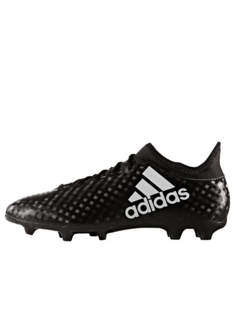 adidas X 16 3 FG Firm Ground 'Black White' BB5643
