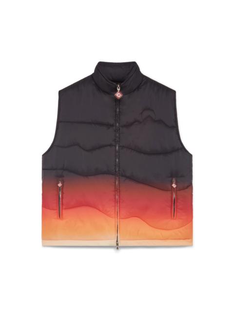 Gradient Nylon Puffer Gilet | Casablanca Paris