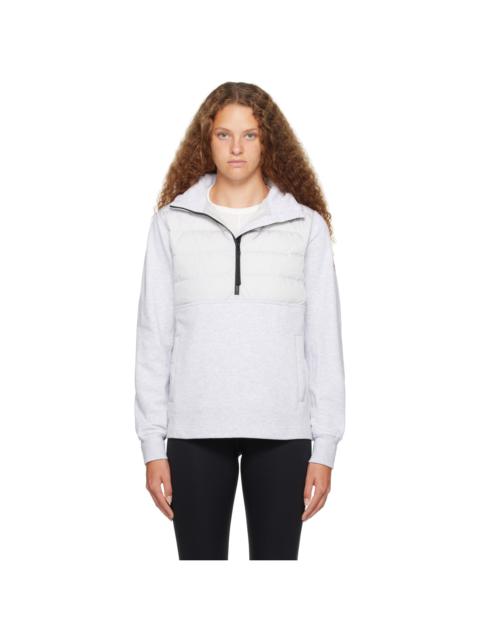 Silver Muskoka Down Sweatshirt