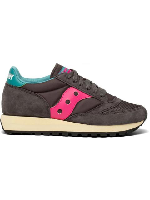 Saucony Jazz 81 Dark Grey Pink (Women's)
