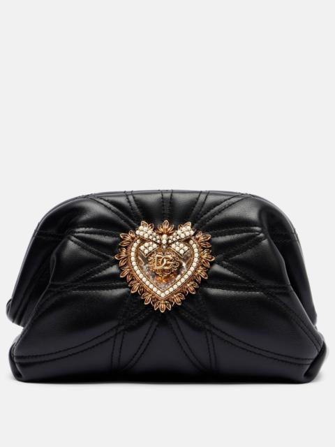 Devotion Small leather shoulder bag