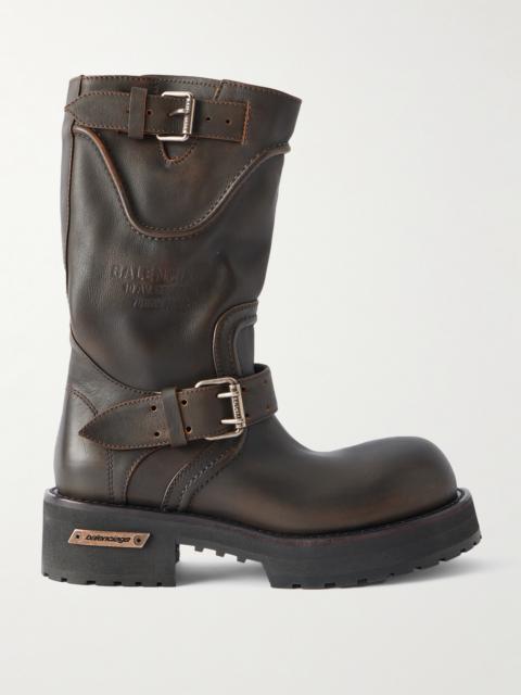 Venom Leather Ankle Boots