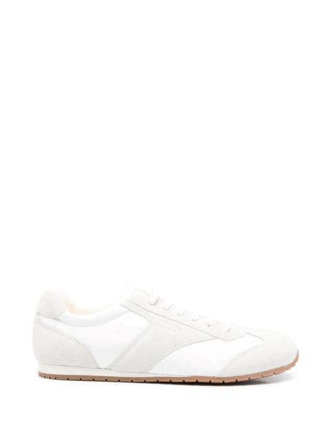 FABRIC AND SUEDE SNEAKERS
